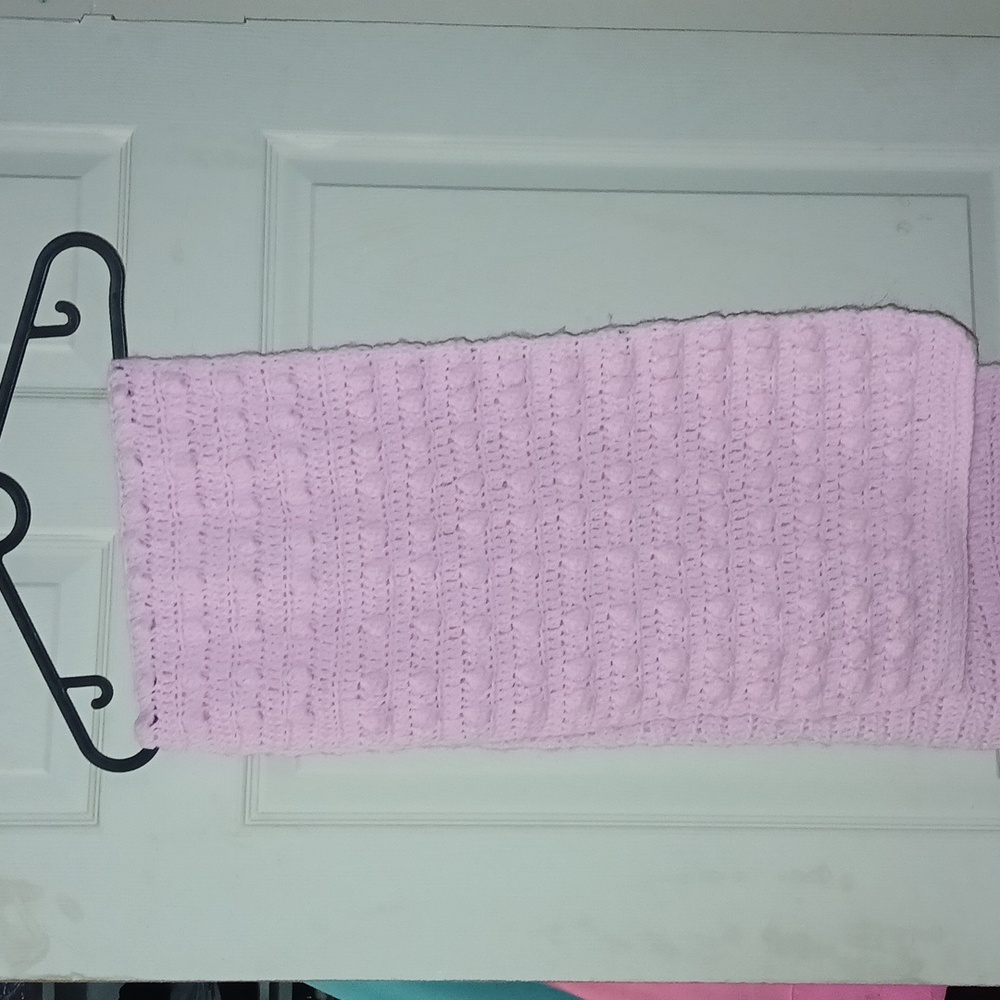 Just USA Lavender Knit Scarf